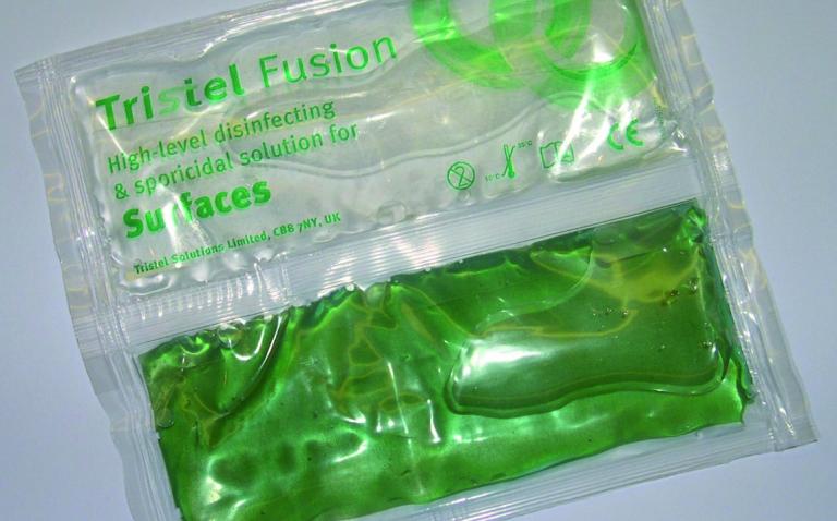 Tristel Fusion sachets simplify high-level disinfection