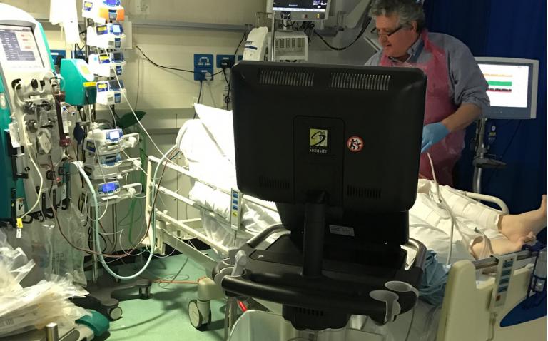 Point-of-care ultrasound invaluable for treatment of ICU patients