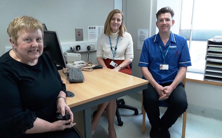 Patient given new lease of life thanks to innovative MS nurse-led urology clinic