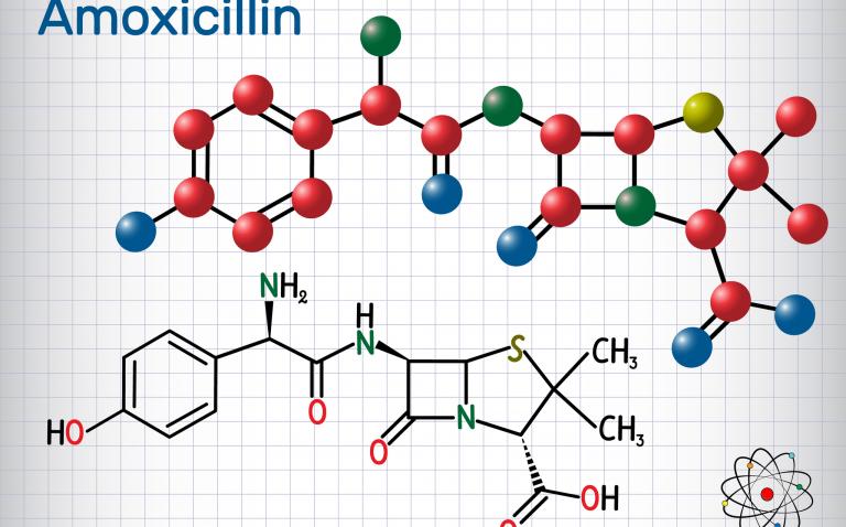 Manufacturer advises caution when dispensing some batches of amoxicillin
