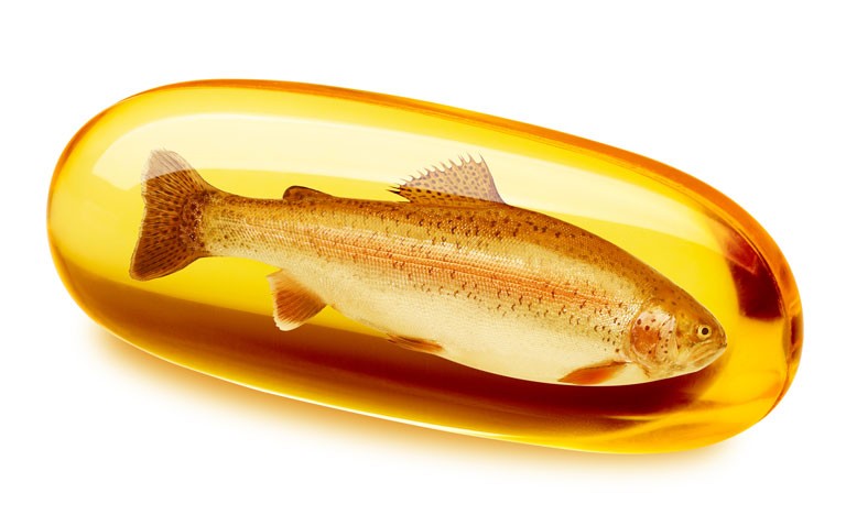 Are the benefits from eating oily fish limited to those with existing cardiovascular disease?