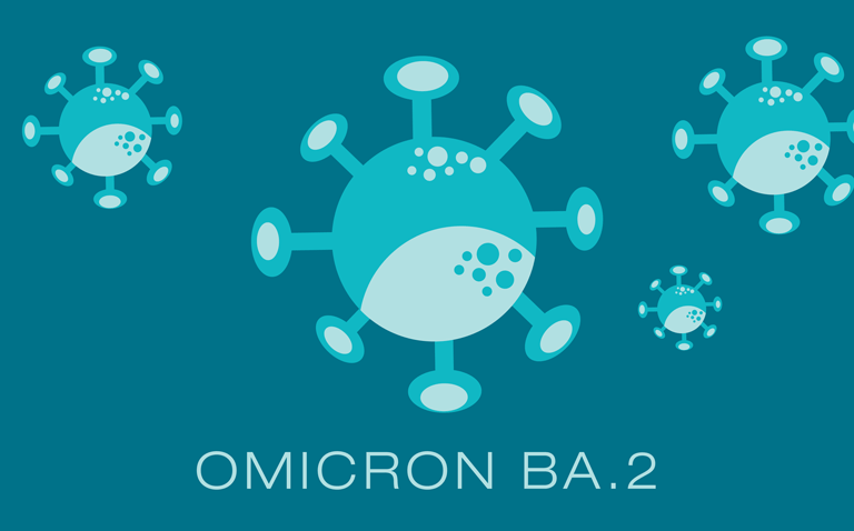 Omicron BA.2 sub-variant associated with less severe disease
