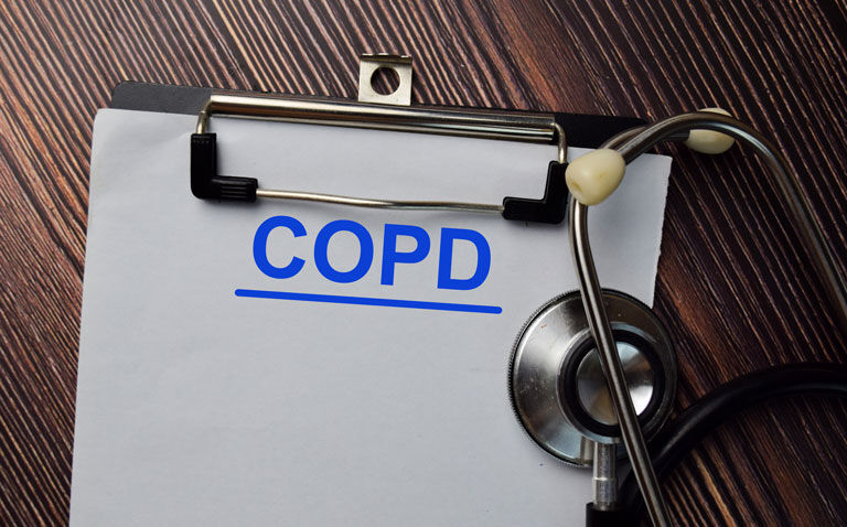 Exacerbations reduced by dupilumab in COPD patients with type 2 inflammation
