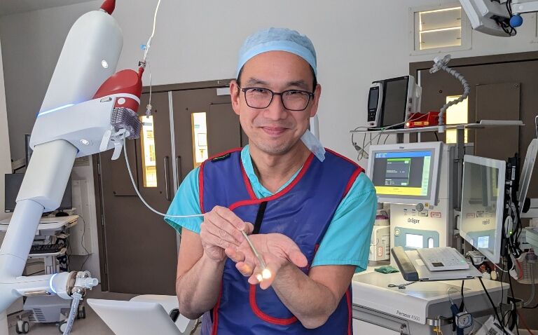 First robotic-assisted lung biopsy performed at UK hospital to aid early diagnosis