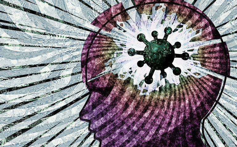 Cognitive impairment remains 6 months post-COVID-19 infection