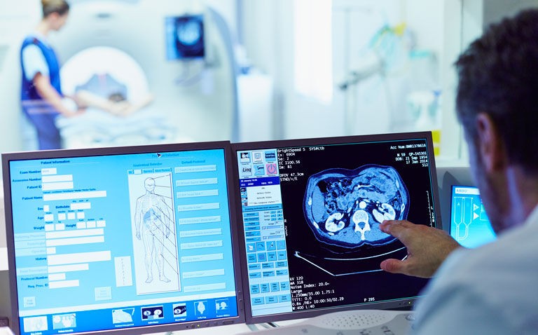 Contrast agent pooling on CT scan predictive of imminent cardiac arrest
