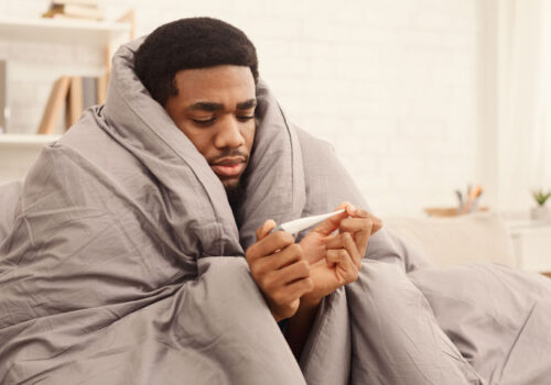 patient with cold