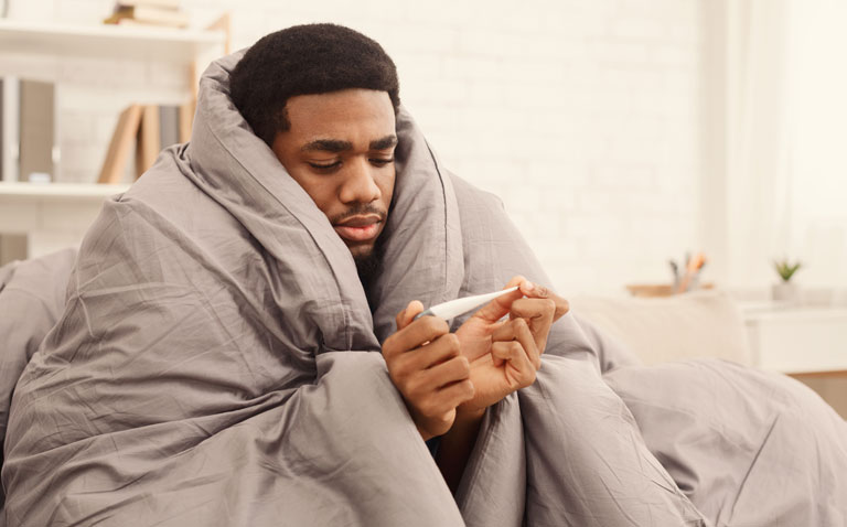 patient with cold