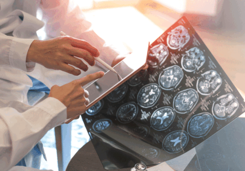 radiologists at work