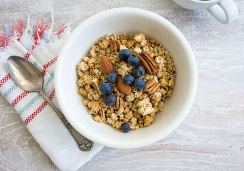 high fibre breakfast
