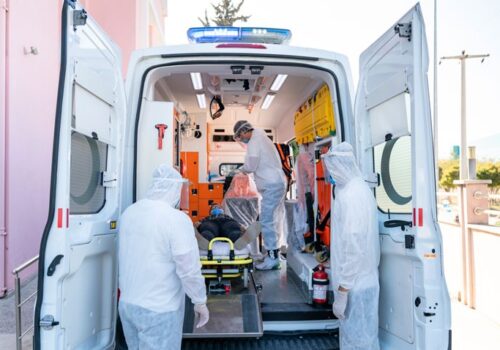 Risk assessment tools enhance emergency medical service triage for patients with suspected COVID-19