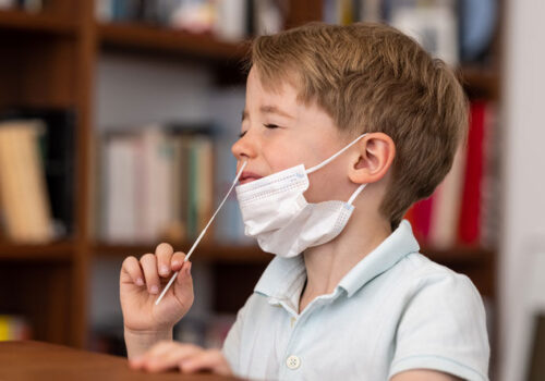 Young children protect parents against severe COVID-19